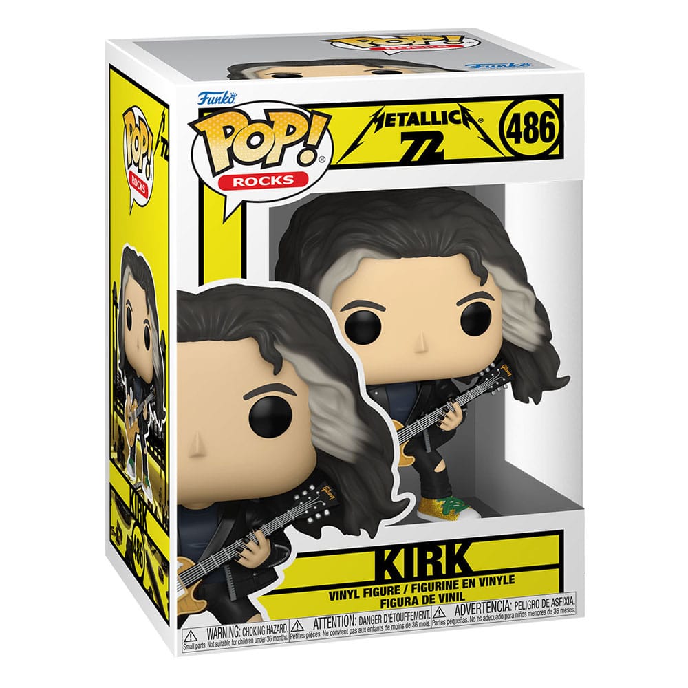 Metallica POP! Rocks Vinyl Figura Kirk (72 Seasons) 9 cm