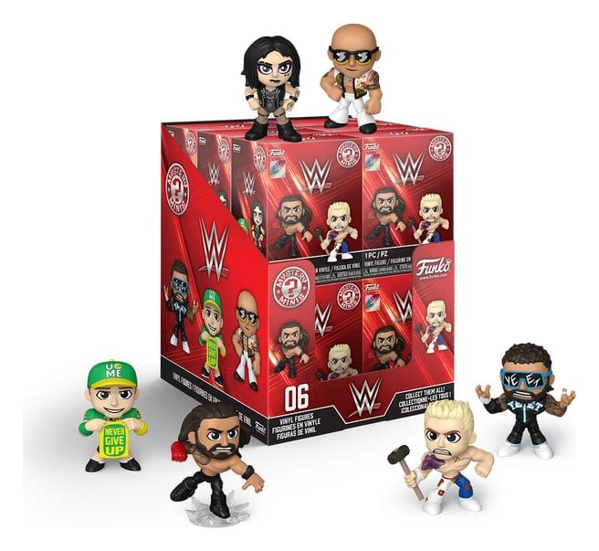 WWE Mystery Minis Minifiguras 5 cm Expositor PDQ (12) Frikytopia