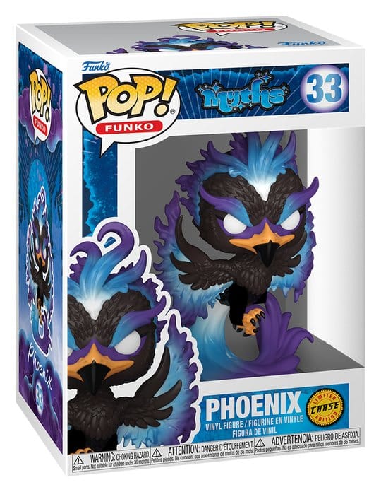 Funko-Legacy POP! Myths Vinyl Figuren Phoenix w/Chase 9 cm Surtido (6)