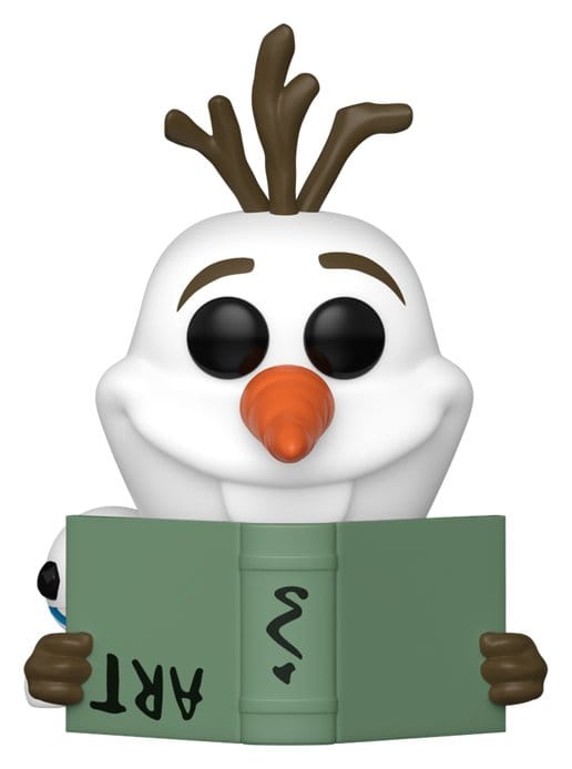 Frozen Figura Pop! Disney Vinyl Readers- Olaf w/Book 9 cm Frikytopia