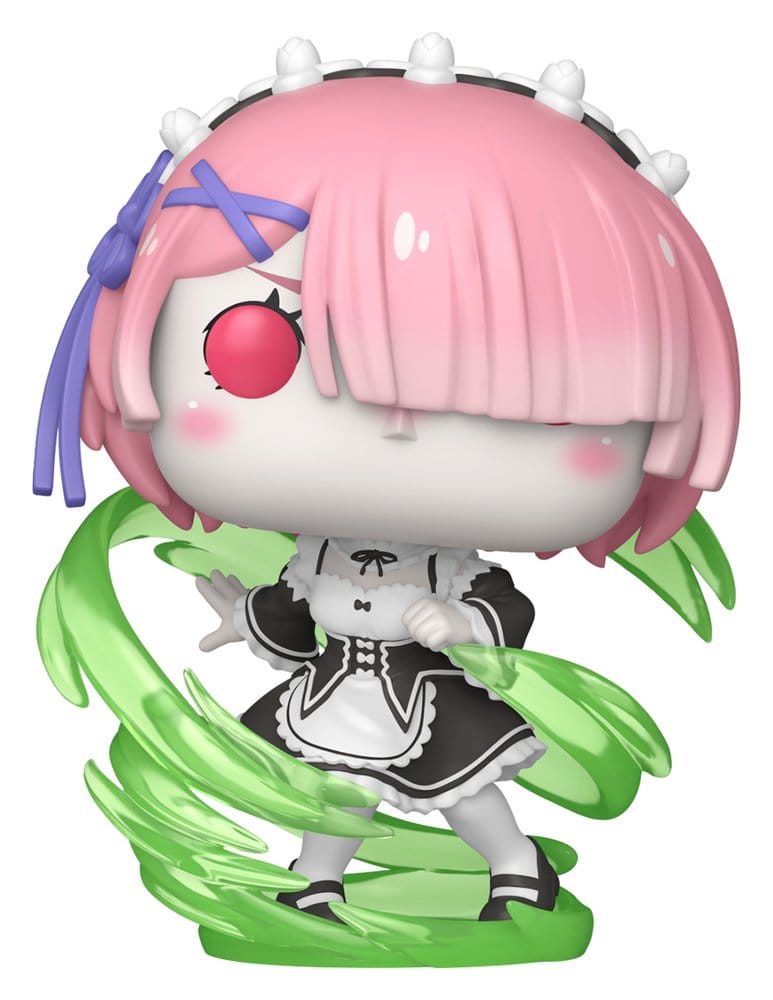 Re:Zero POP! Plus Vinyl Figura Ram (Wind Magic) (Glow) Exclusive 9 cm Frikytopia