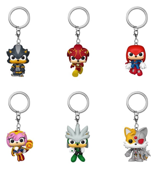 Sonic the Hedgehog Llaveros Pocket POP! Vinyl 4 cm Expositor (12) Frikytopia