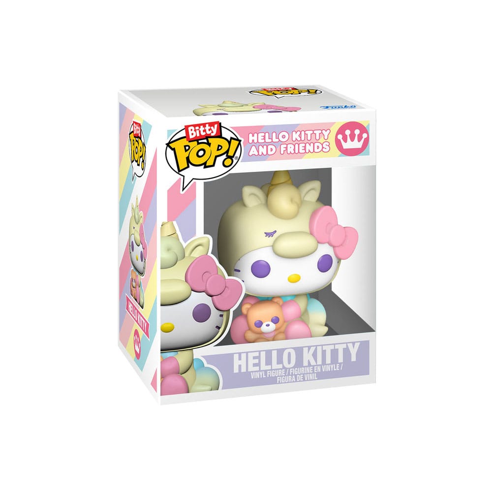 Hello Kitty Pack de 2 Figuras Bitty POP! Vinyl HK & Cinnamonroll 2,5 cm