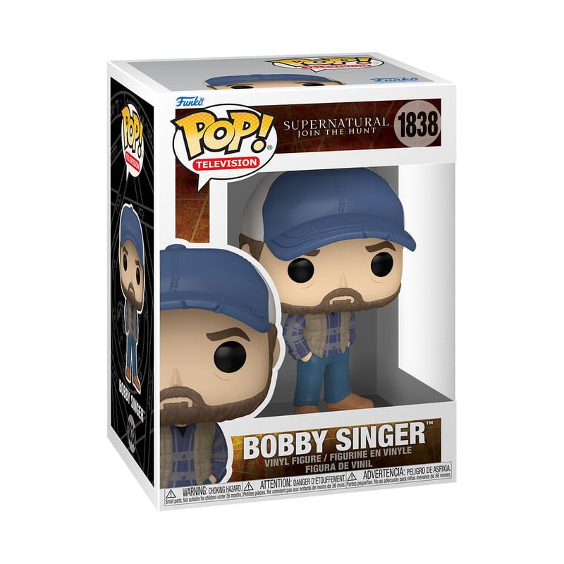 Figura POP Supernatural Join the Hunt Bobby Singer