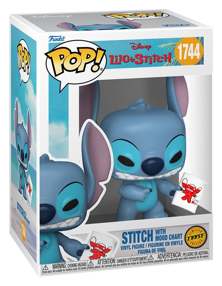 Figura POP Disney Lilo & Stitch - Stitch with Mood Chart