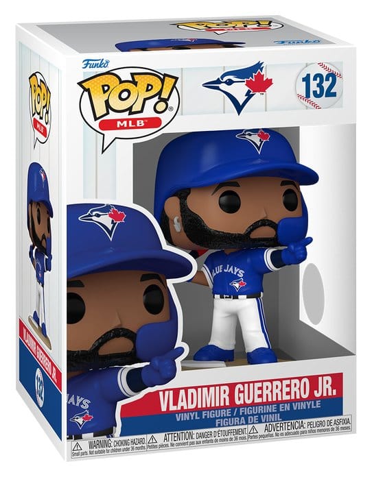 MLB Figura POP! Vinyl Blue Jays- Vladimir Guerrero Jr. (Blue Uniform) 9 cm