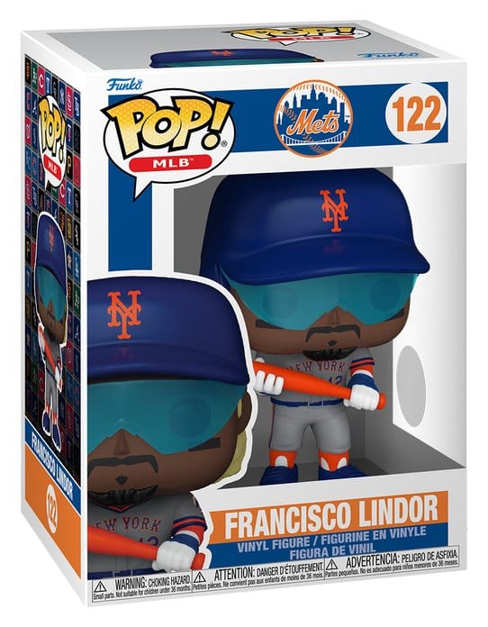 MLB Figura POP! Vinyl Mets- Francisco Lindor 9 cm