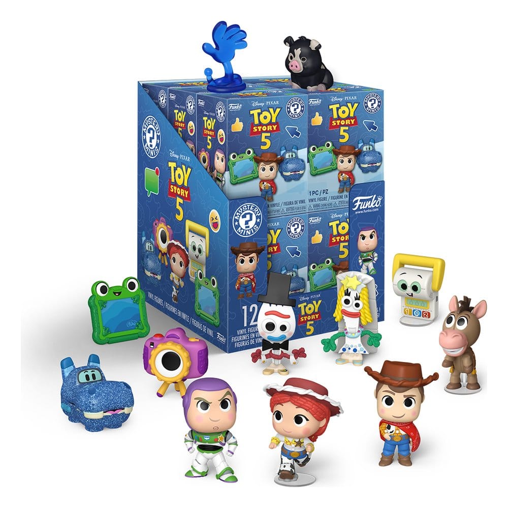 Toy Story 5 Mystery Minis Minifiguras 5 cm Expositor PDQ (12) Frikytopia