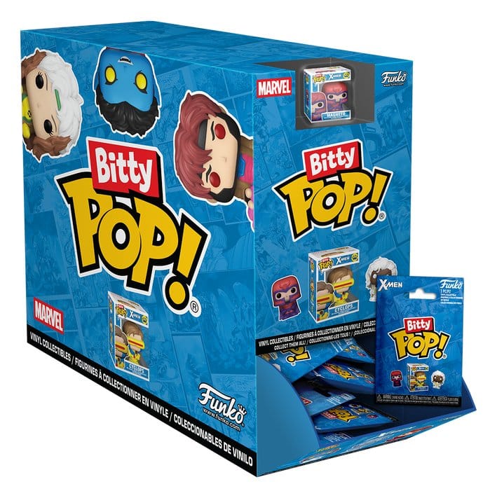 X-Men Display de 32 Figuras Bitty POP! Single Vinyl PDQ 2,5 cm Frikytopia