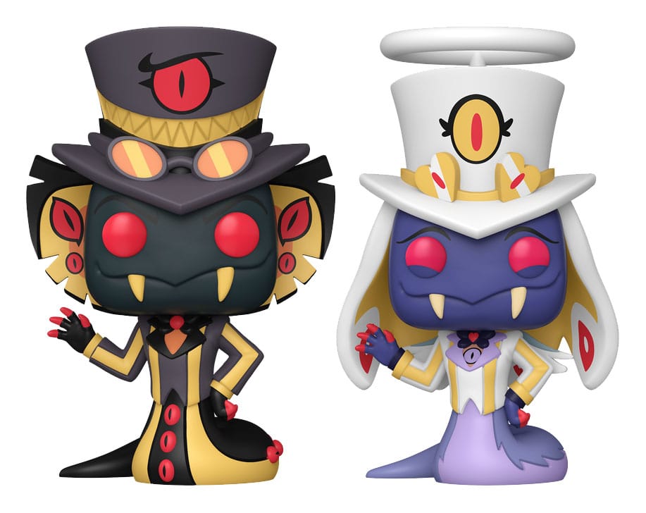 Hazbin Hotel Figuras POP! Animation Vinyl Sir Pentious with Chase 9 cm Surtido (6) Frikytopia