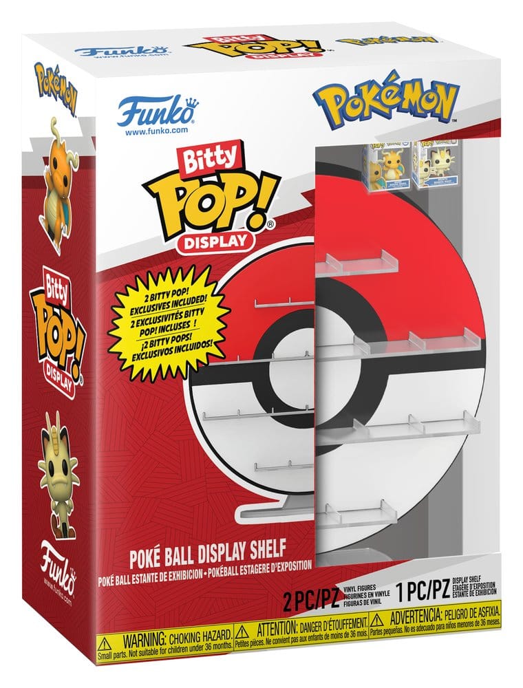 Pokémon Bitty POP! Display Vinyl Figuras Poké Ball
