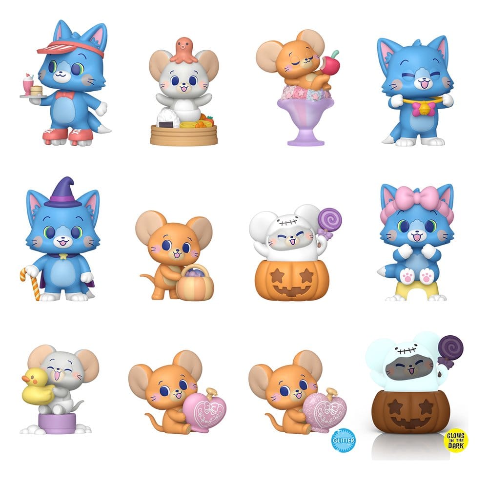 Tom & Jerry Gokko Mystery Minis Minifiguras 5 cm Expositor (12)