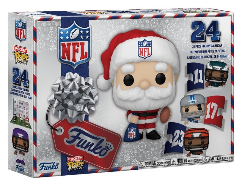 NFL Pocket POP! Calendario de adviento 24 Day Countdown Frikytopia