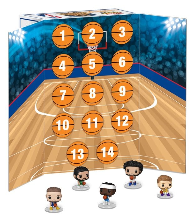 NBA Pocket POP! Calendario de adviento 14 day Countdown Frikytopia