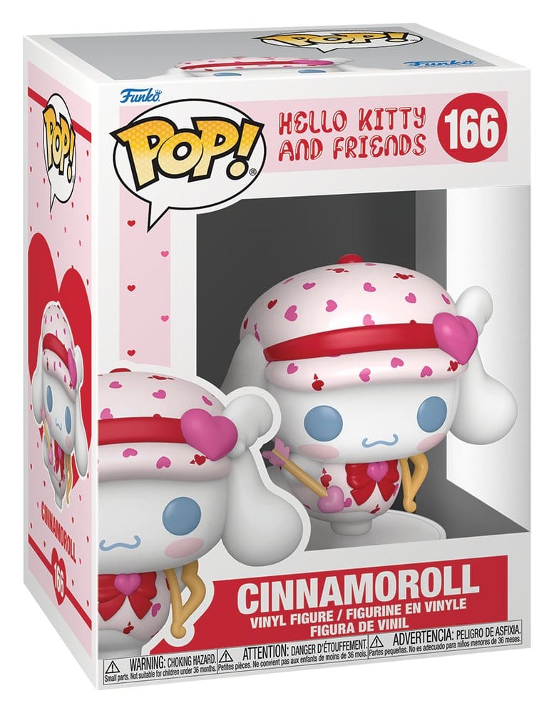 Hello Kitty Figura POP! Sanrio Vinyl Valentine's Day 2027 Cinnamoroll 9 cm