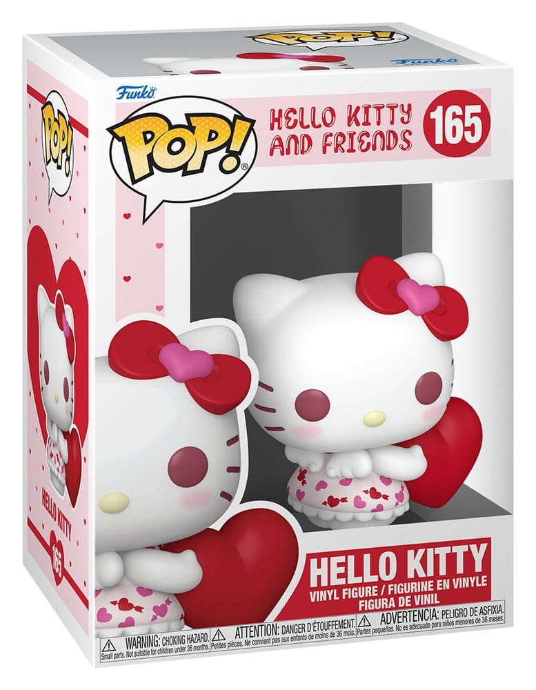 Hello Kitty Figura POP! Sanrio Vinyl Valentine's Day 2027 Hello Kitty 9 cm