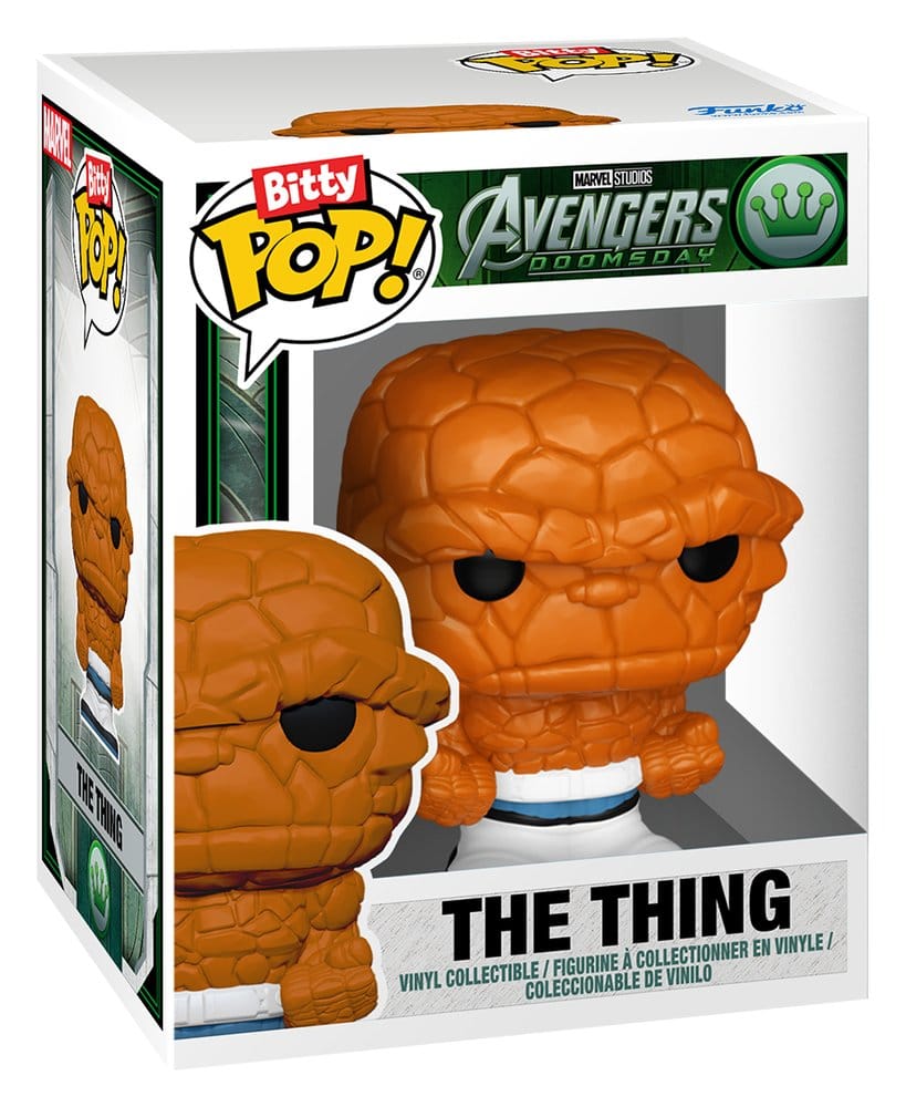 AVD Bitty POP! Rides Figura de Vinil The Thing and Fantastic Four Jumpjet 2 cm