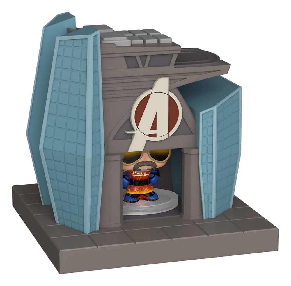 AVD Bitty POP! Towns Figura Vinyl Red Guardian and Avengers Tower