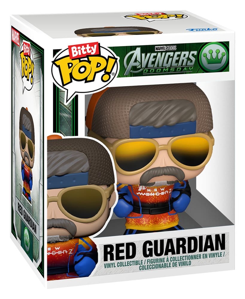 AVD Bitty POP! Towns Figura Vinyl Red Guardian and Avengers Tower