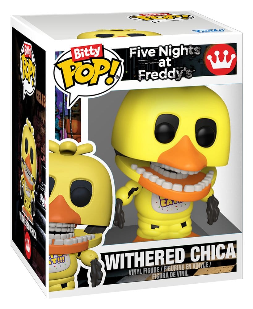 Blister 4 figuras Bitty POP Five Nights at Freddy´s