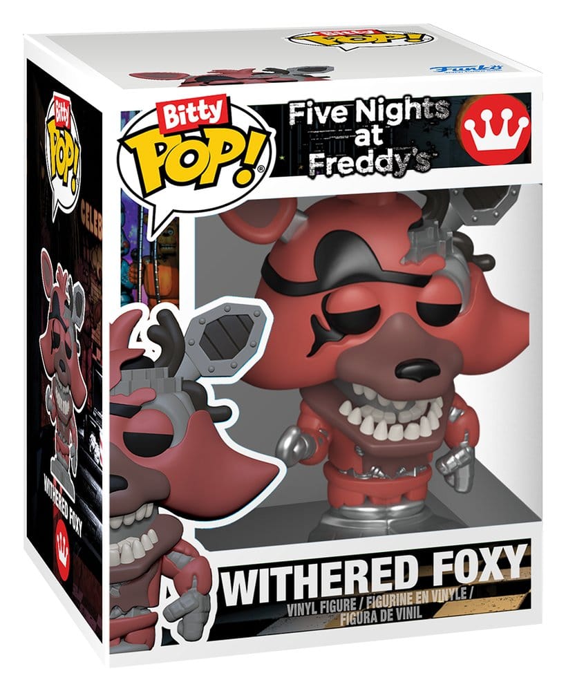 Blister 4 figuras Bitty POP Five Nights at Freddy´s