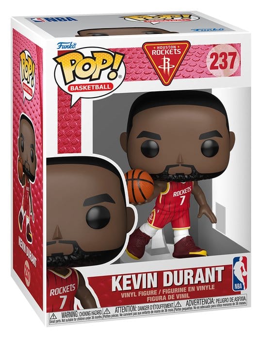 WNBA Legends POP! Sports Figura Vinyl Rockets - Kevin Durant 9 cm