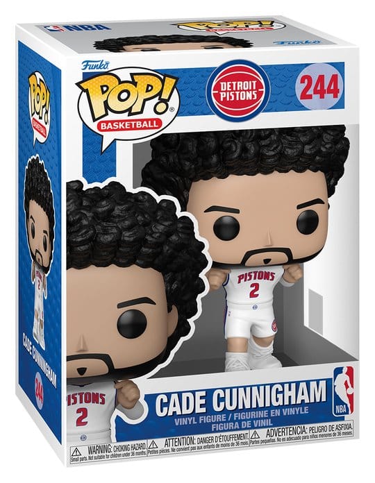 WNBA Legends Pop! Figura Vinyl Sports Pistons- Cade Cunningham (Home) 9 cm