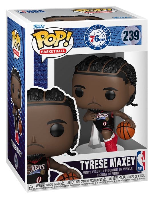 WNBA Legends Pop! Figura Vinyl Sports 76ers- Tyrese Maxey 9 cm