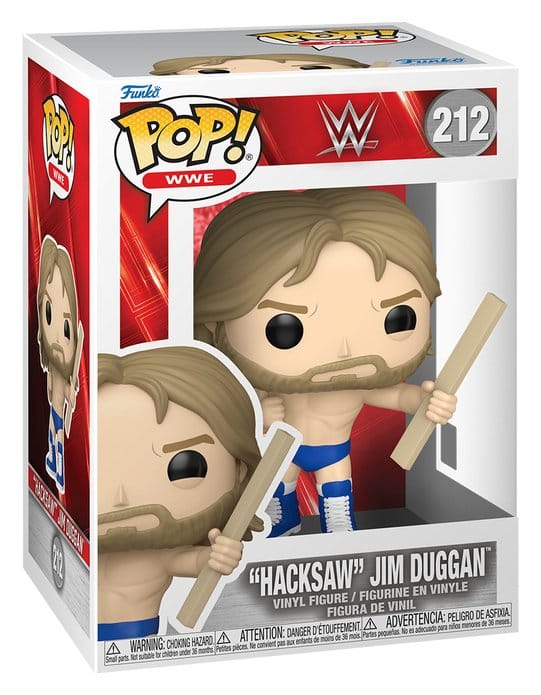 WWE Figura POP! Vinyl Hacksaw Jim Duggan 9 cm
