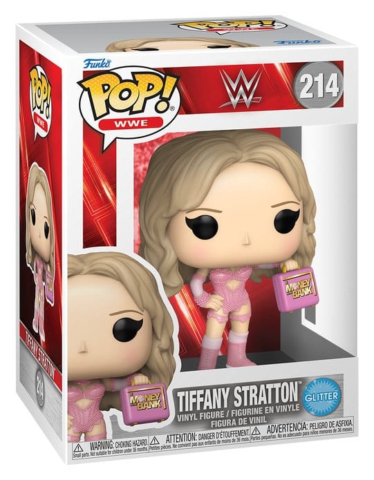 WWE Figura POP! Vinyl Tiffany Stratton MITB GLT 9 cm