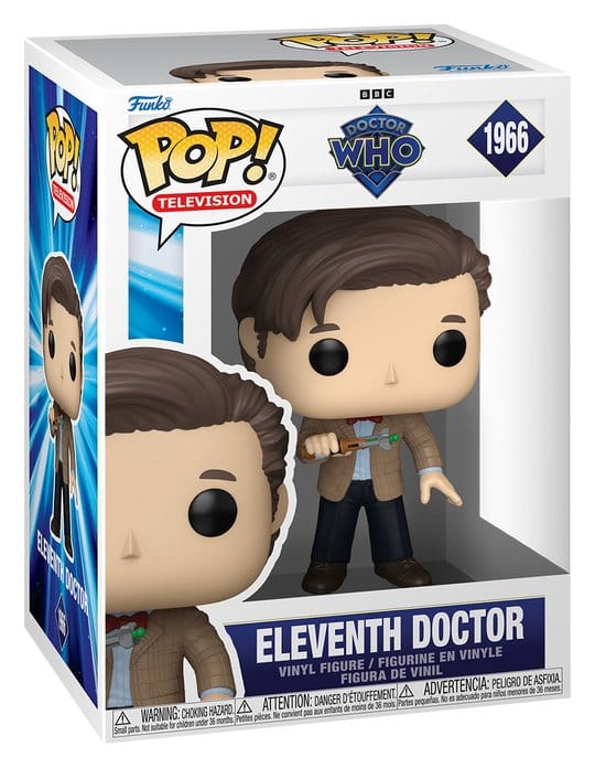 Doctor Who Figura POP! Television Vinyl Eleventh Doctor 9 cm
