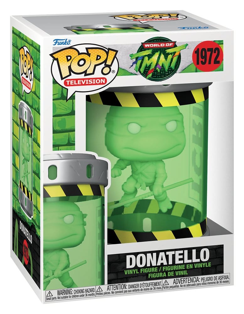 Teenage Mutant Ninja Turtles POP! Vinyl Vinyl Figura Donatello 9 cm