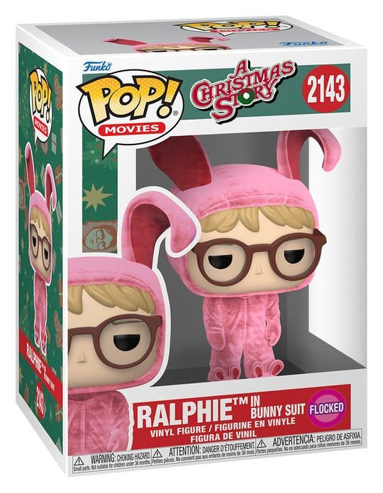 Historias de Navidad Figura POP! Movies Vinyl Ralphie Bunny PJ 9 cm