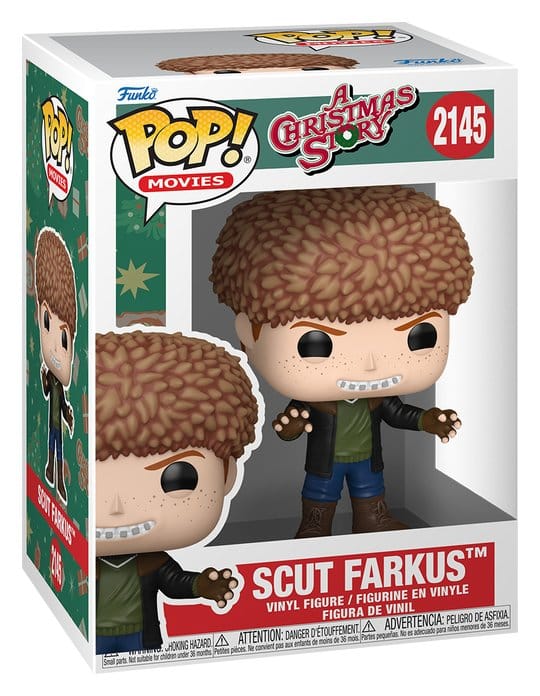 Historias de Navidad Figura POP! Movies Vinyl Scott "Scut" Farkus 9 cm