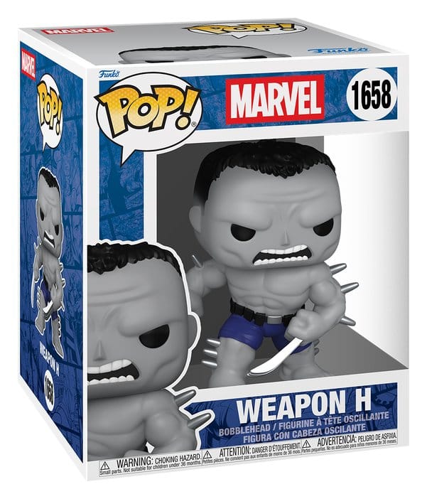 Weapon X Program Super Sized Pop! Figura Vinyl Animation Weapon H 15 cm