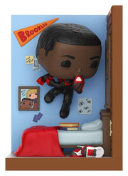 Marvel Pop! Nooks Diorama de Vinil Miles in Bedroom 16 cm