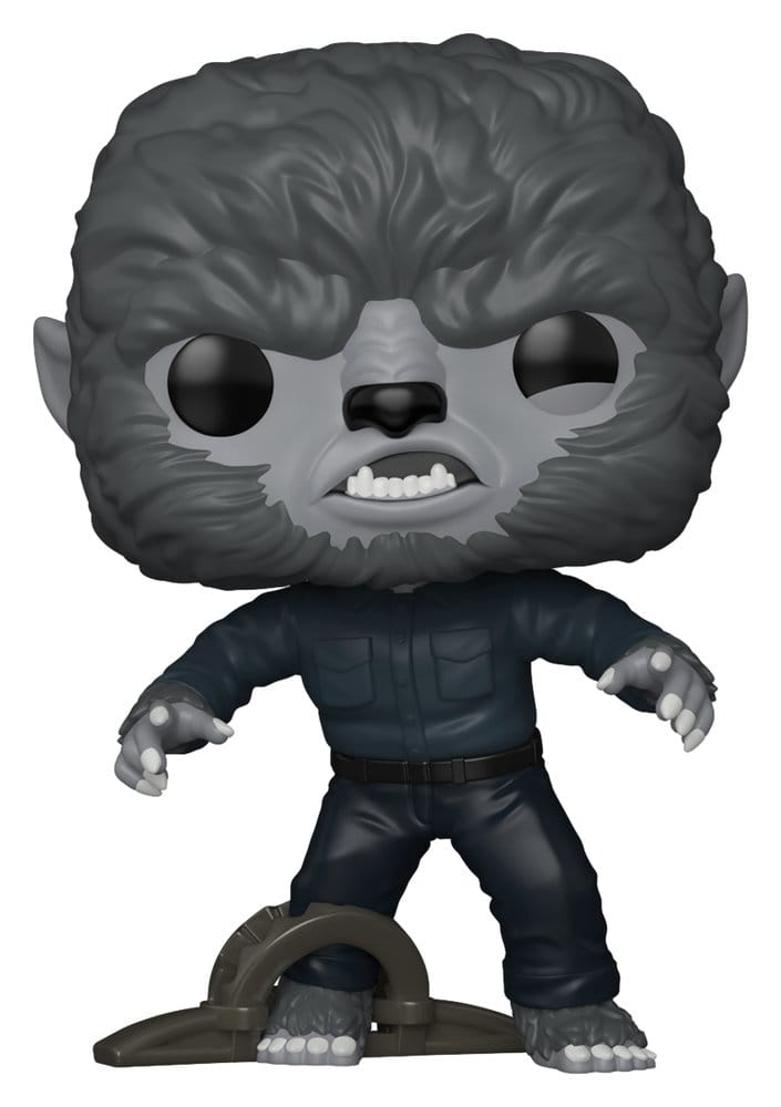 El hombre lobo POP! Movies Vinyl Figura Wolfman w/Trap 9 cm