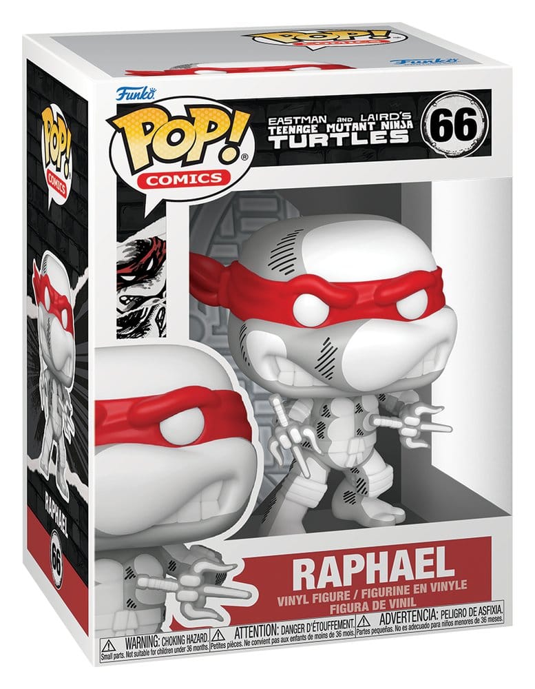 Tortugas Ninja Figura POP! Vinyl Raphael 9 cm