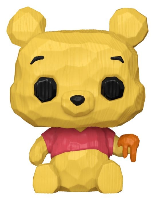 Winnie the Pooh POP! Animation Vinyl Figura Pooh (Whittled) 9 cm
