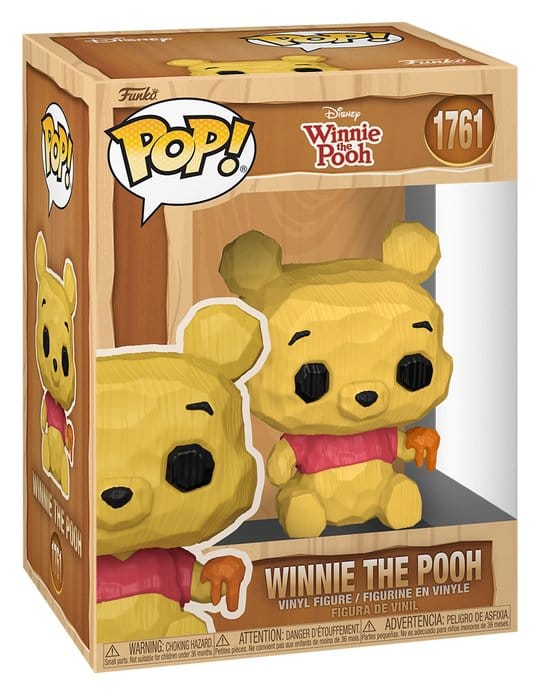 Winnie the Pooh POP! Animation Vinyl Figura Pooh (Whittled) 9 cm