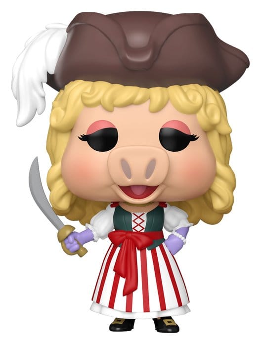 Los Teleñecos en la Isla del Tesoro Figura POP! Movies Vinyl Miss Piggy 9 cm Frikytopia