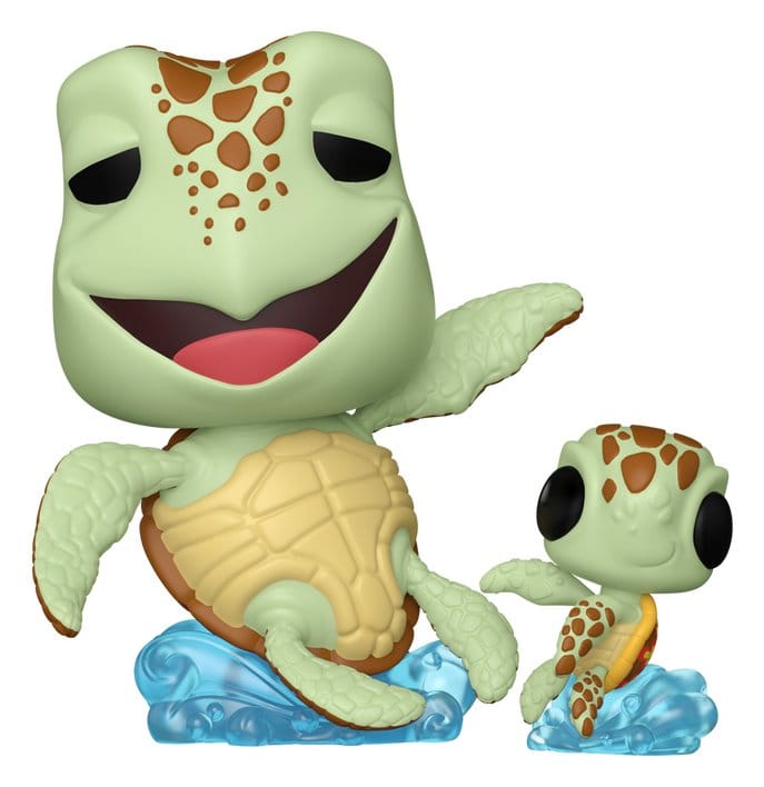 Buscando a Nemo POP! & Buddy Vinyl Figura Crush w/Squirt 9 cm Frikytopia