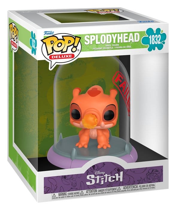 Lilo & Stitch POP! Deluxe Vinyl Figura Experiments- Splodyhead 9 cm