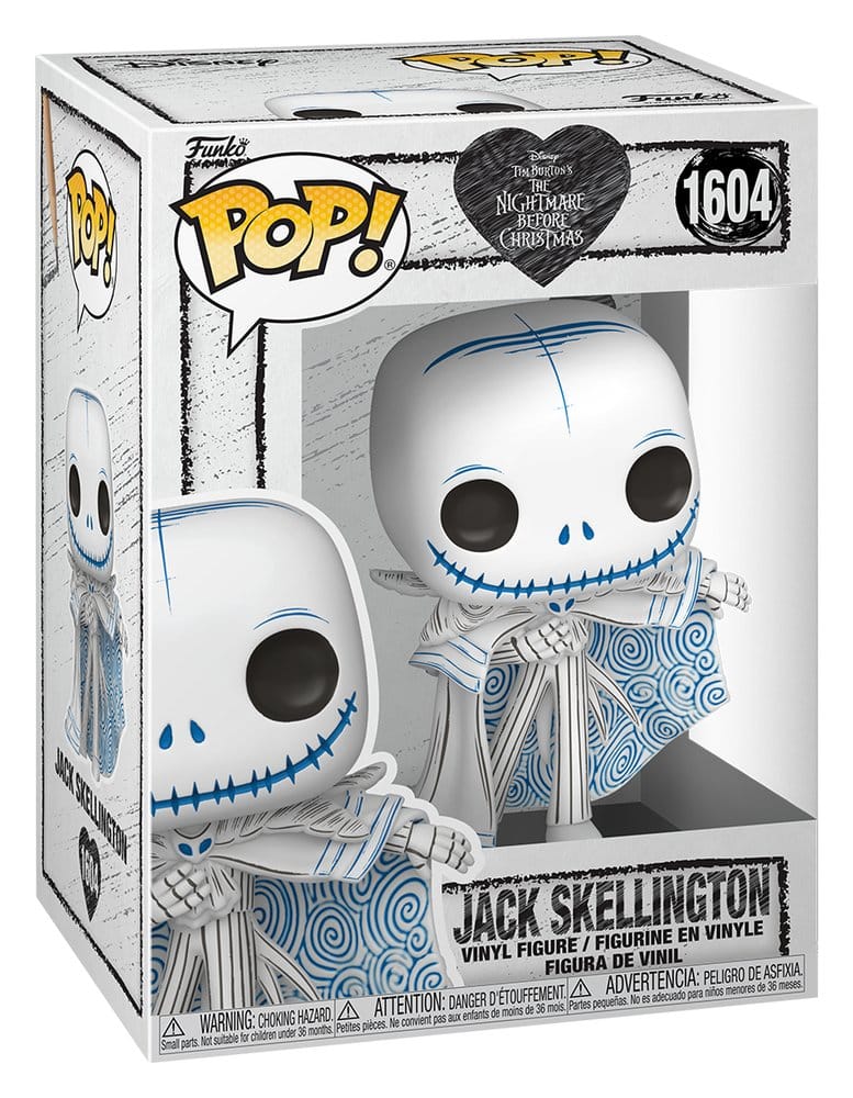 Pesadilla antes de Navidad Pop! Disney figura de vinil Dia dos Namorados 2027 Jack (Sketched) 9 cm