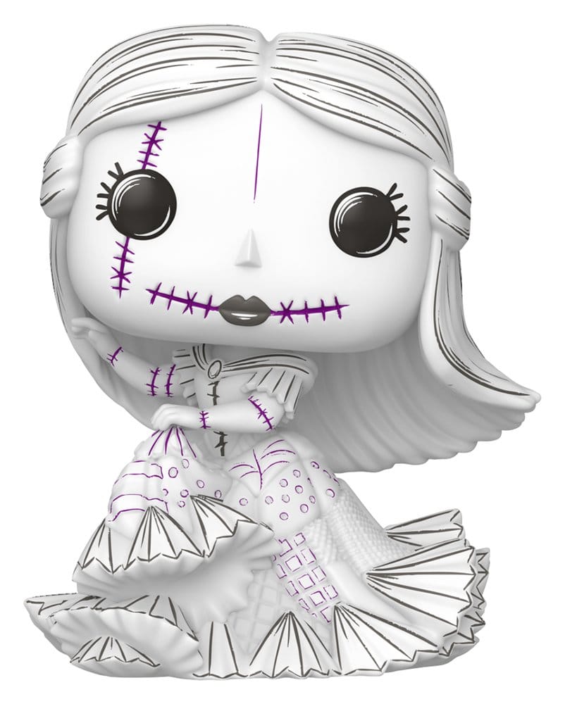 Pesadilla Antes de Navidad POP! Disney Figura de Vinil Valentine's Day 2027 Sally (Sketched) 9 cm Frikytopia