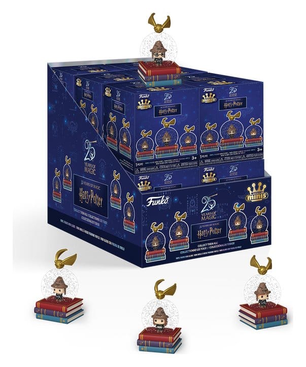 Harry Potter Mystery Minis bolas de nieve 12 pc 5 cm Expositor Blind Box (12) Frikytopia