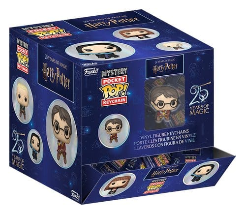 Harry Potter Llaveros Mystery POP! Vinyl 25th Anniversary 10 cm Expositor (12)