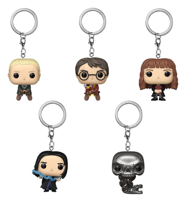 Harry Potter Llaveros Mystery POP! Vinyl 25th Anniversary 10 cm Expositor (12)