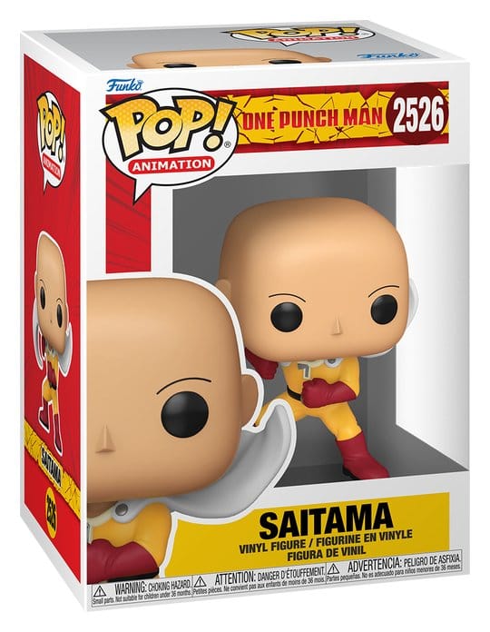 One Punch Man POP! Animation Vinyl Figura Saitama 9 cm