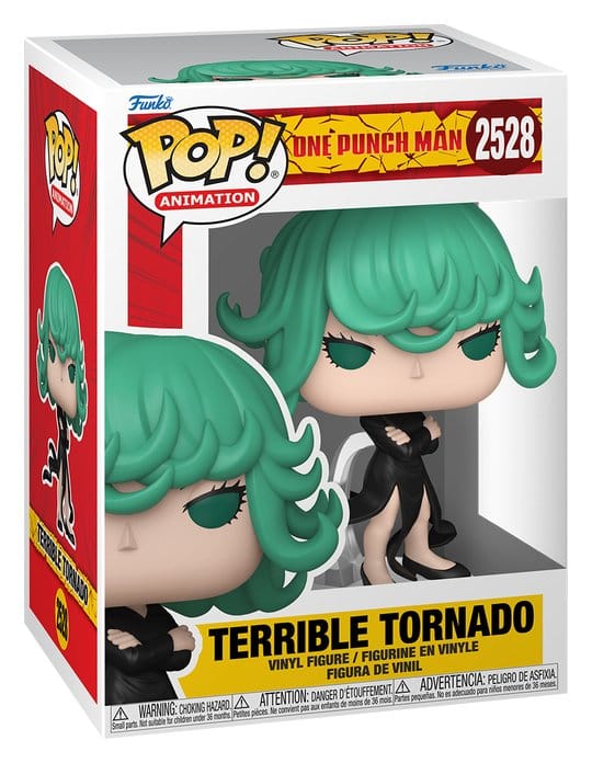 One Punch Man POP! Animation Vinyl Figura Terrible Tornado 9 cm